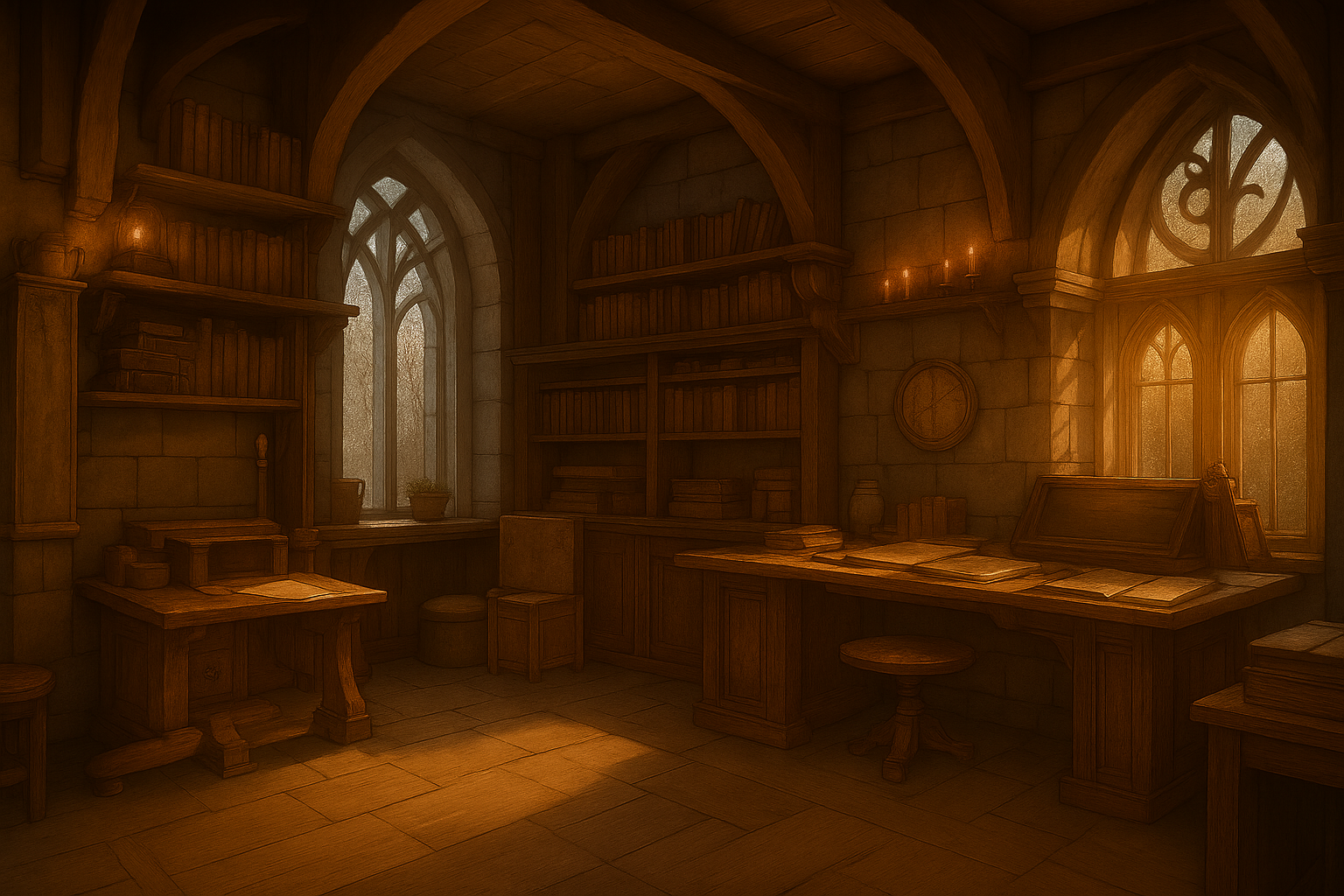 Hall background